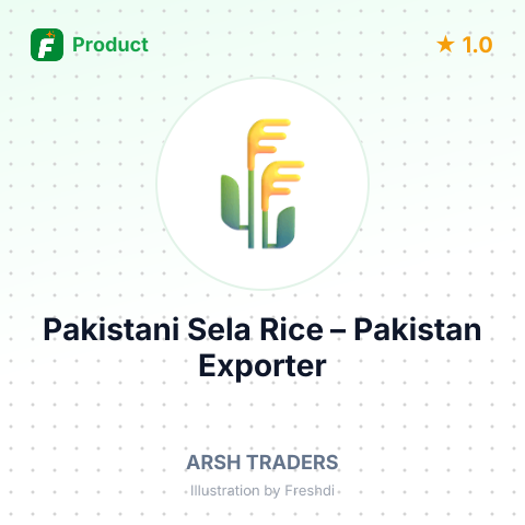 Pakistani Sela Rice – summary card, no photo uploaded yet