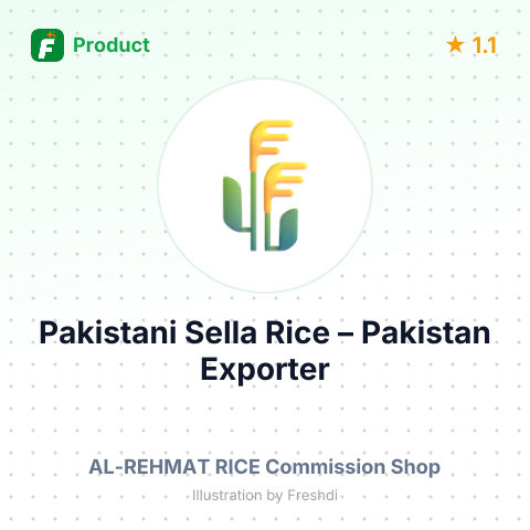 Pakistani Sella Rice – summary card, no photo uploaded yet