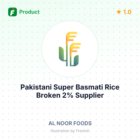 Pakistani Super Basmati Rice Broken 2% – summary card, no photo uploaded yet