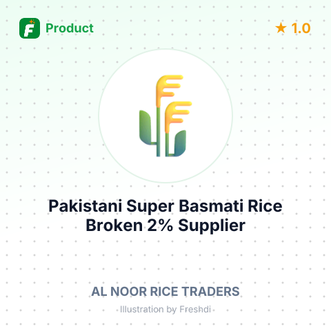 Pakistani Super Basmati Rice Broken 2% – summary card, no photo uploaded yet
