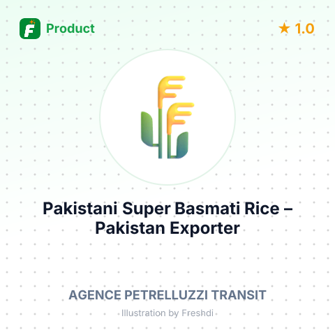 Pakistani Super Basmati Rice – summary card, no photo uploaded yet