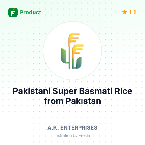 Pakistani Super Basmati Rice – summary card, no photo uploaded yet