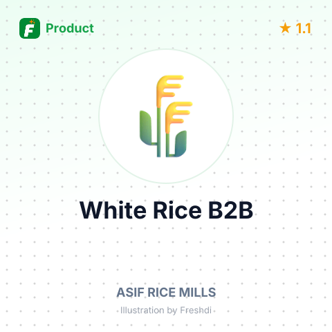 Pakistani White Rice 5% Broken – summary card, no photo uploaded yet