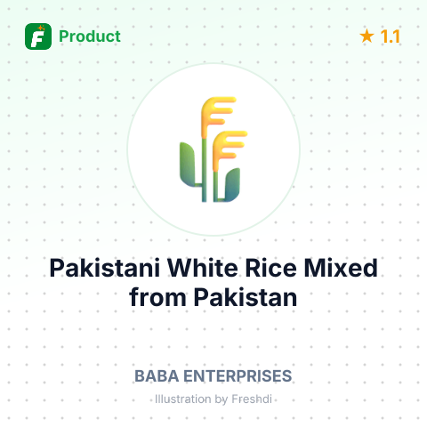 Pakistani White Rice Mixed – summary card, no photo uploaded yet
