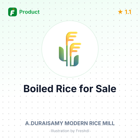 Palakkadan Matta Boiled Rice – summary card, no photo uploaded yet