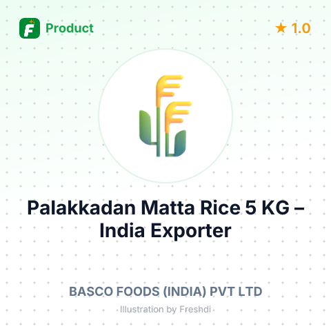 Palakkadan Matta Rice 5 KG – summary card, no photo uploaded yet