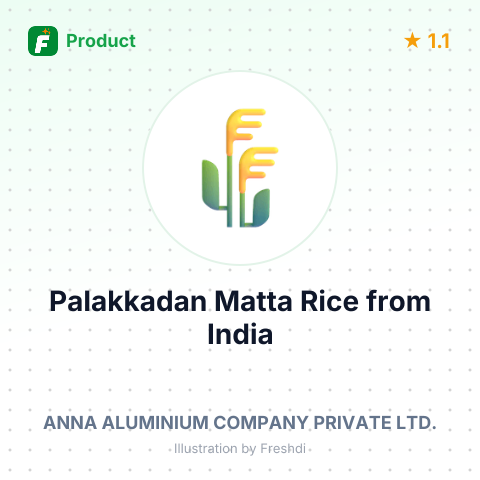 Palakkadan Matta Rice – summary card, no photo uploaded yet