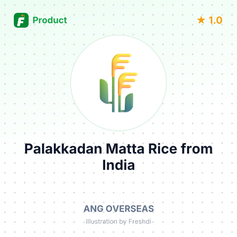 Palakkadan Matta Rice – summary card, no photo uploaded yet
