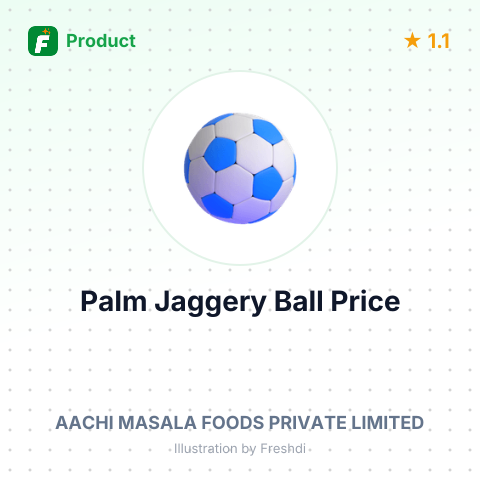 Palm Jaggery Ball – summary card, no photo uploaded yet