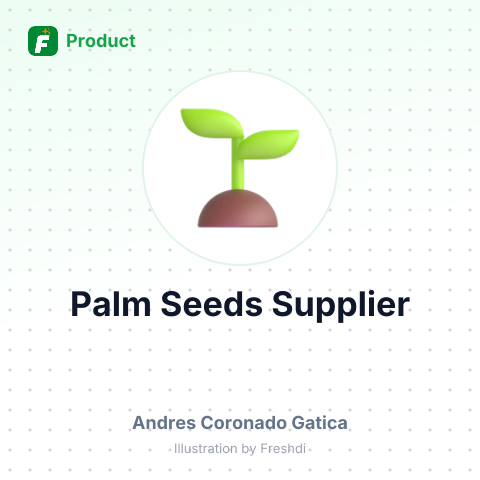 Palm Seeds – summary card, no photo uploaded yet