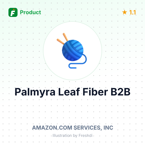 Palmyra Leaf Fiber for Brooms – summary card, no photo uploaded yet