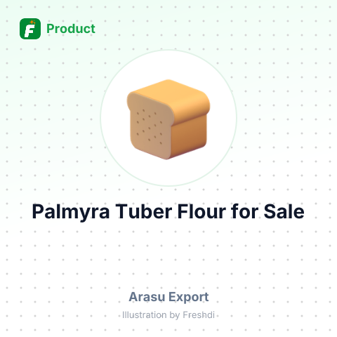 Palmyra Tuber Flour – summary card, no photo uploaded yet