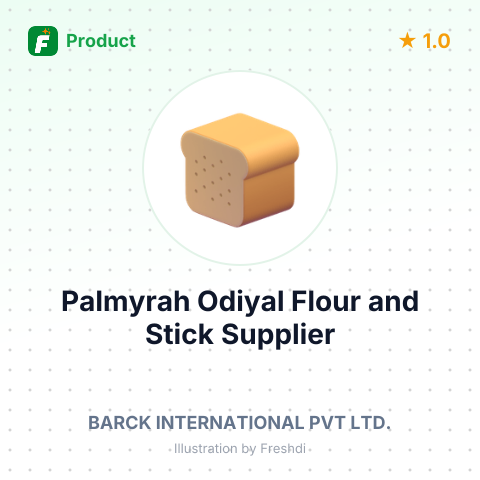 Palmyrah Odiyal Flour and Stick – summary card, no photo uploaded yet