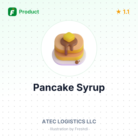 Pancake Syrup – summary card, no photo uploaded yet