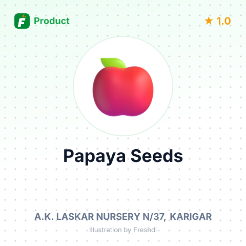 Papaya Seeds – summary card, no photo uploaded yet