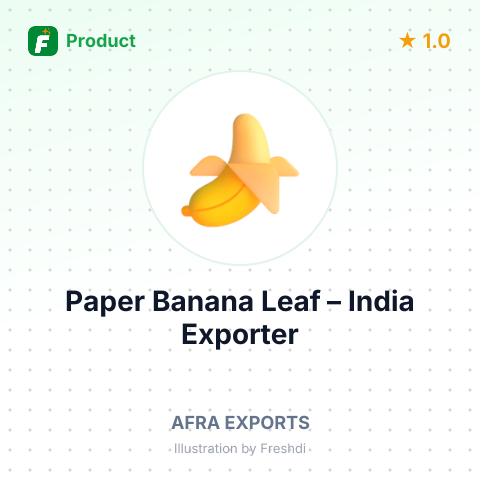 Paper Banana Leaf – summary card, no photo uploaded yet