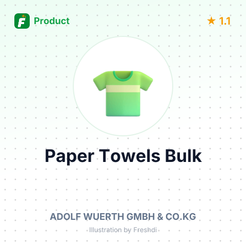 Paper Hand Towels in Rolls – summary card, no photo uploaded yet