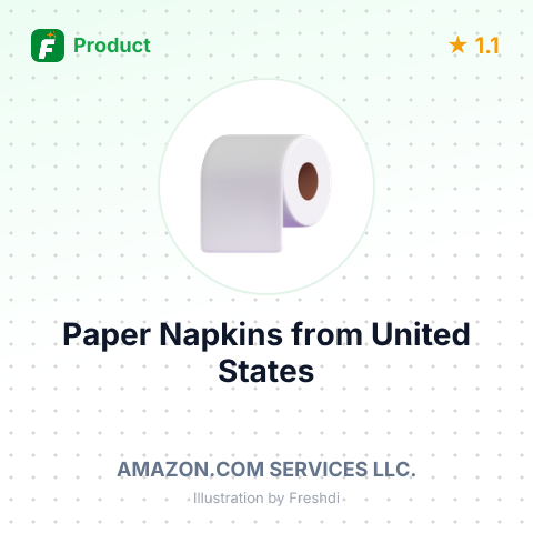 Paper Napkins – summary card, no photo uploaded yet