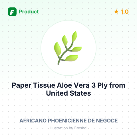 Paper Tissue Aloe Vera 3 Ply – summary card, no photo uploaded yet