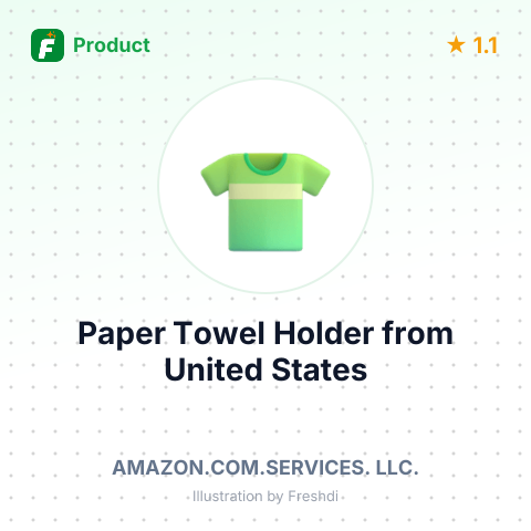 Paper Towel Holder – summary card, no photo uploaded yet