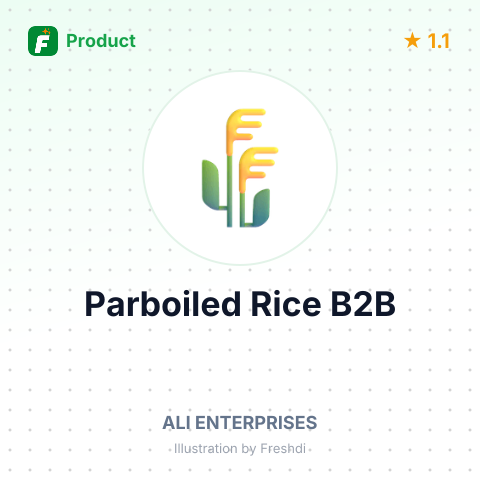 Parboiled IRR-6 Rice – summary card, no photo uploaded yet