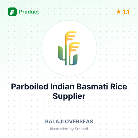 Parboiled Indian Basmati Rice – summary card, no photo uploaded yet