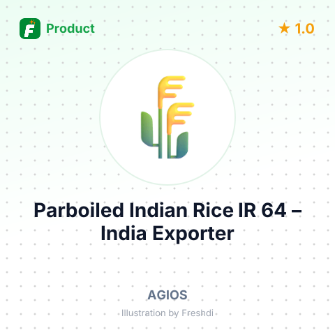 Parboiled Indian Rice IR 64 – summary card, no photo uploaded yet