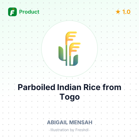 Parboiled Indian Rice – summary card, no photo uploaded yet