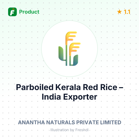 Parboiled Kerala Red Rice – summary card, no photo uploaded yet