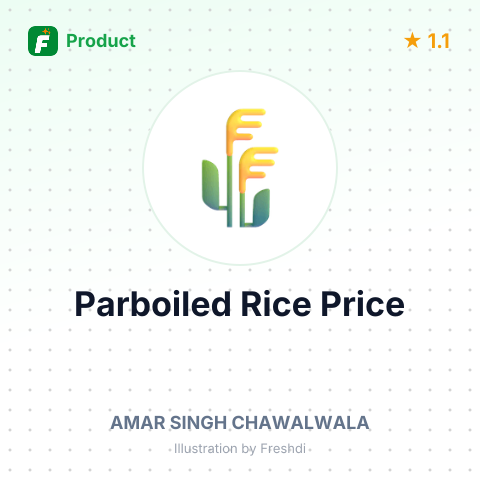 Parboiled Matta Rice – summary card, no photo uploaded yet