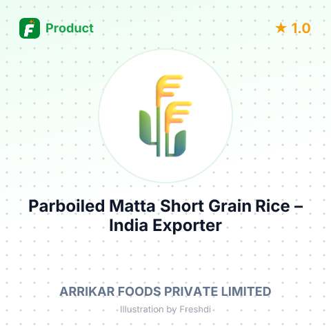 Parboiled Matta Short Grain Rice – summary card, no photo uploaded yet