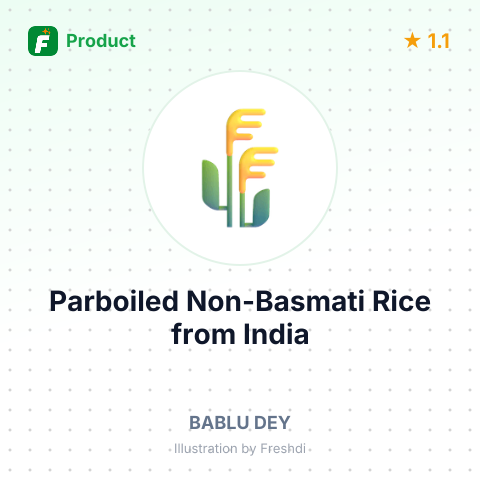 Parboiled Non-Basmati Rice – summary card, no photo uploaded yet