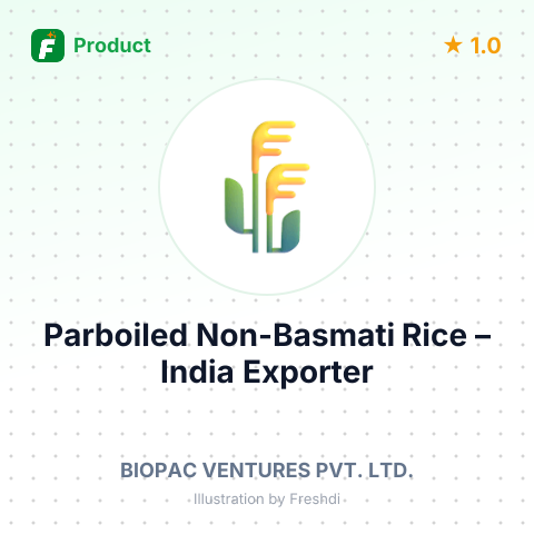 Parboiled Non-Basmati Rice – summary card, no photo uploaded yet