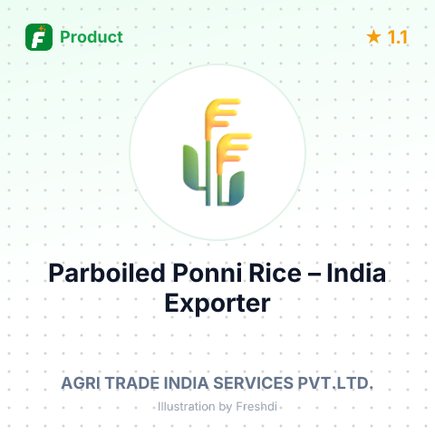 Parboiled Ponni Rice – summary card, no photo uploaded yet