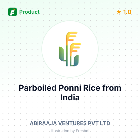 Parboiled Ponni Rice – summary card, no photo uploaded yet