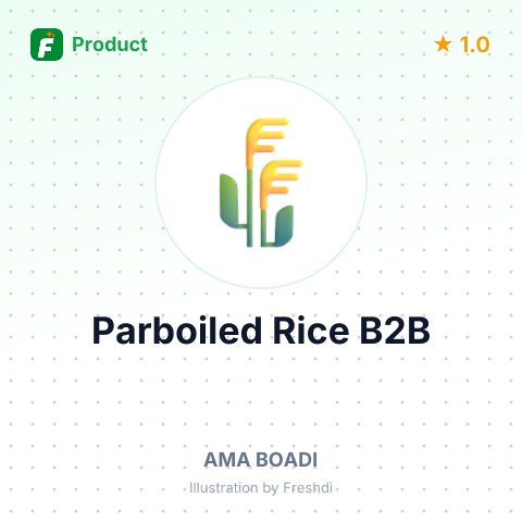 Parboiled Rice – summary card, no photo uploaded yet