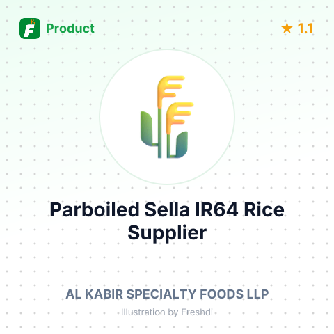 Parboiled Sella IR64 Rice – product summary card, no photo uploaded yet