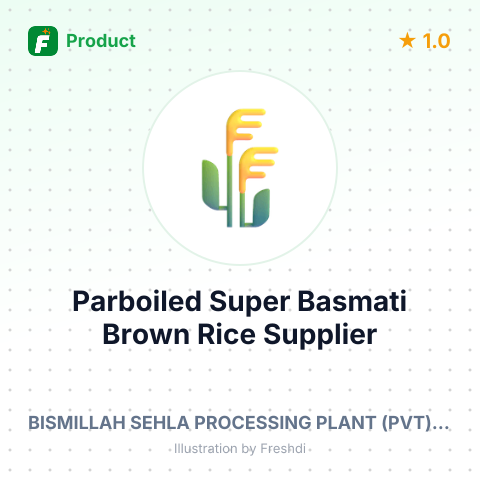 Parboiled Super Basmati Brown Rice – summary card, no photo uploaded yet