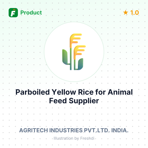 Parboiled Yellow Rice (Indian Non Sortex) for Animal Feed – summary card, no photo uploaded yet
