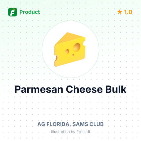 Parmesan Cheese – summary card, no photo uploaded yet