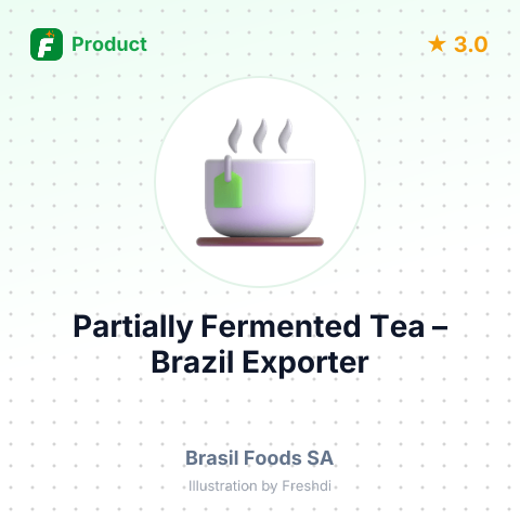 Partially Fermented Tea (Leaves, Tea Sticks) – summary card, no photo uploaded yet