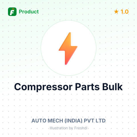 Parts of Compressor, Generator and Pump Base – summary card, no photo uploaded yet