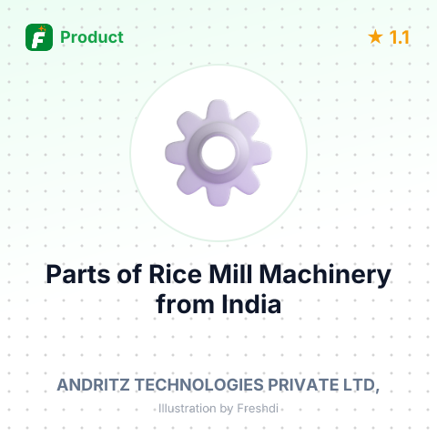 Parts of Rice Mill Machinery – summary card, no photo uploaded yet