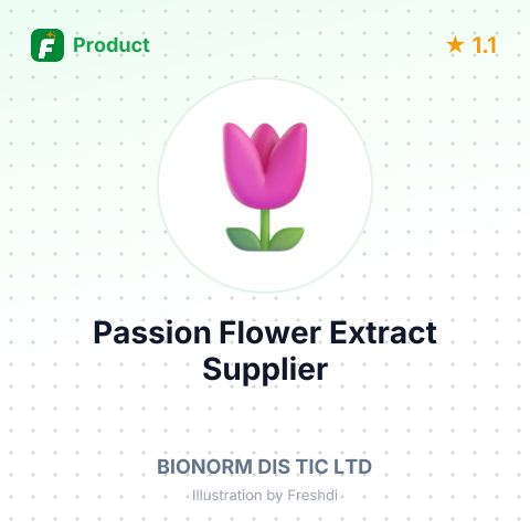 Passion Flower Extract – summary card, no photo uploaded yet