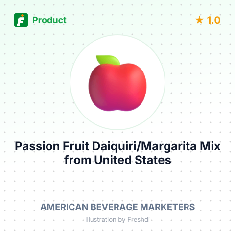 Passion Fruit Daiquiri/Margarita Mix – summary card, no photo uploaded yet