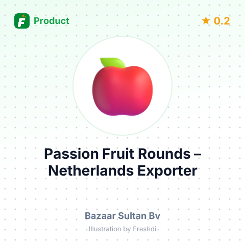 Passion Fruit Rounds – summary card, no photo uploaded yet
