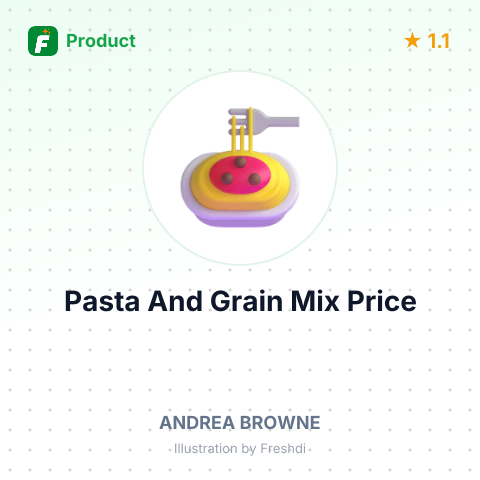 Pasta and Grain Mix – summary card, no photo uploaded yet