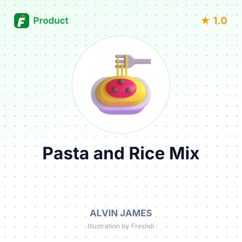 Pasta and Rice Mix – summary card, no photo uploaded yet