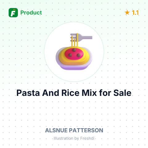 Pasta and Rice Mix – summary card, no photo uploaded yet