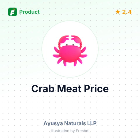Pasteurized Crab Meat – summary card, no photo uploaded yet